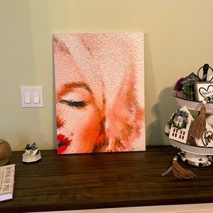Gorgeous custom digital Marilyn Monroe canvas
